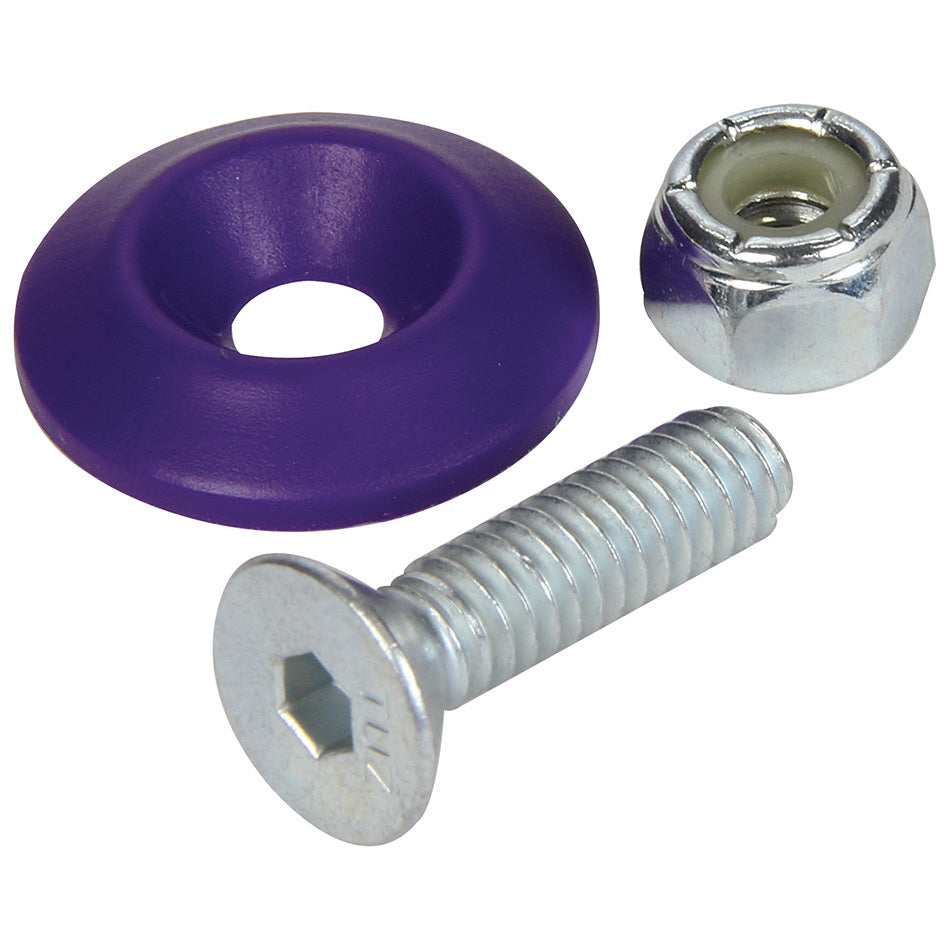 ALLSTAR PERFORMANCE Countersunk Bolt Kit Purple 50pk ALLSTAR PERFORMANCE