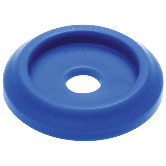 ALLSTAR PERFORMANCE Body Bolt Washer Plastic Blue 50pk ALLSTAR PERFORMANCE