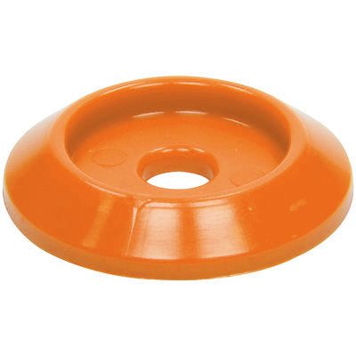 ALLSTAR PERFORMANCE Body Bolt Washer Plastic Orange 50pk ALLSTAR PERFORMANCE