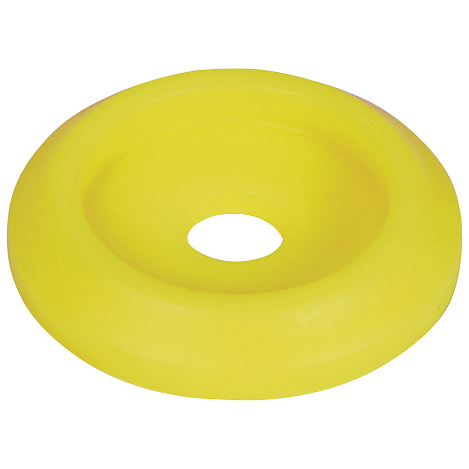 ALLSTAR PERFORMANCE Body Bolt Washer Plastic Fluorescent Yellow 50pk ALLSTAR PERFORMANCE