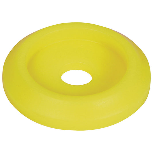 ALLSTAR PERFORMANCE Body Bolt Washer Plastic Fluorescent Yellow 50pk ALLSTAR PERFORMANCE