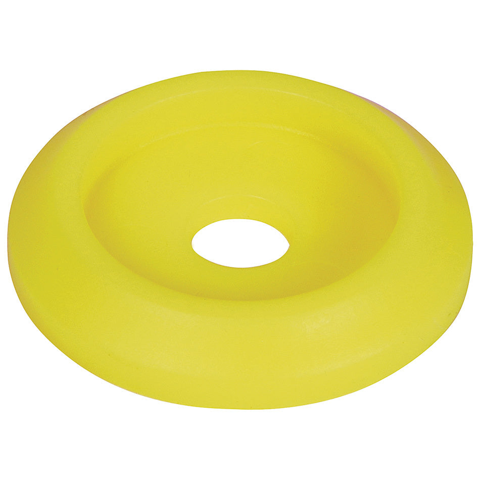 ALLSTAR PERFORMANCE Body Bolt Washer Plastic Fluorescent Yellow 10pk ALLSTAR PERFORMANCE