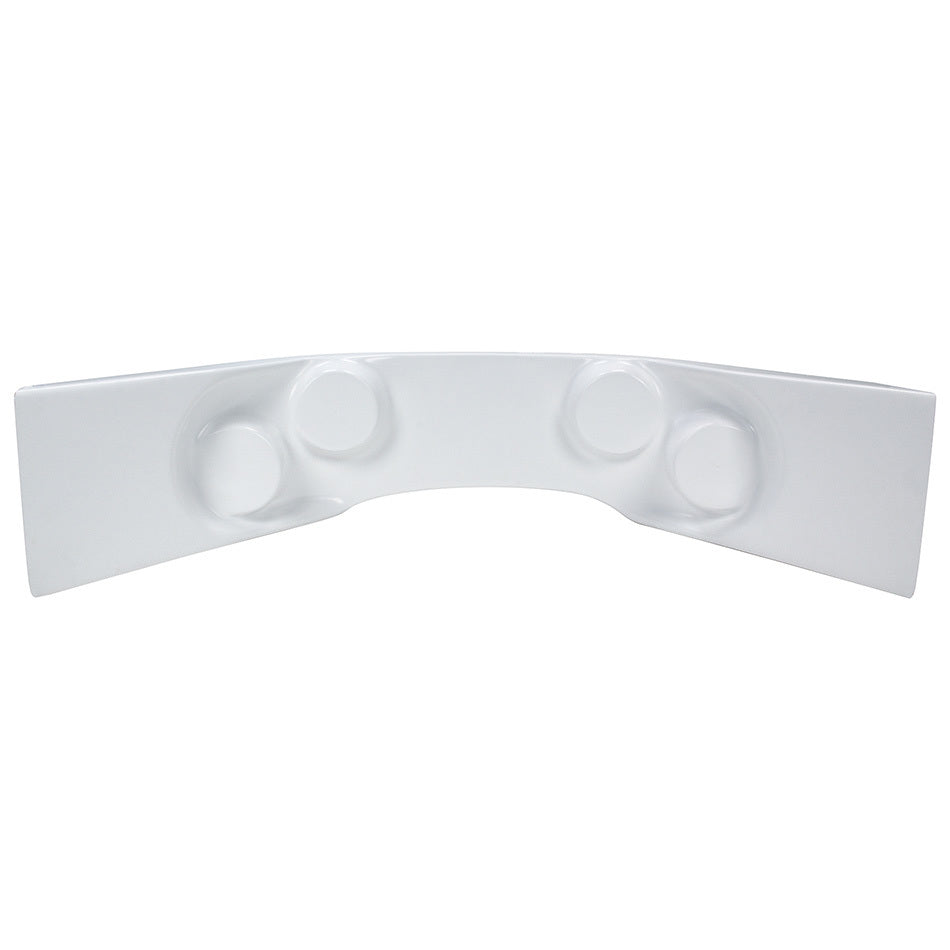 ALLSTAR PERFORMANCE Fiberglass Curved Dash Panel White ALLSTAR PERFORMANCE