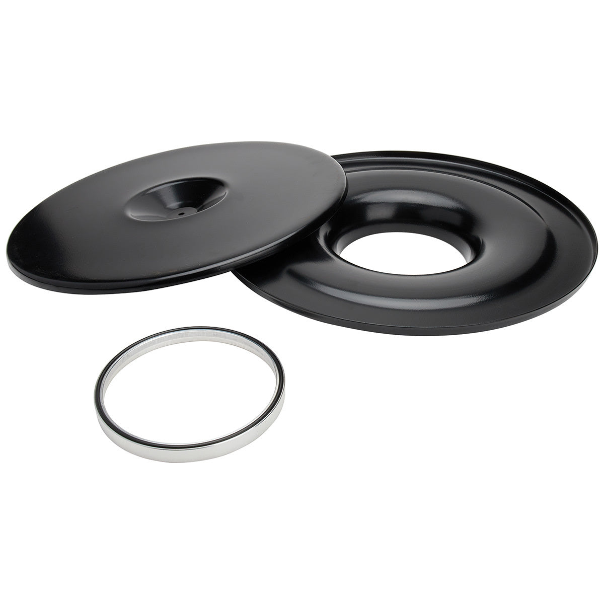 ALLSTAR PERFORMANCE Flat 14in Air Cleaner Kit Black ALLSTAR PERFORMANCE