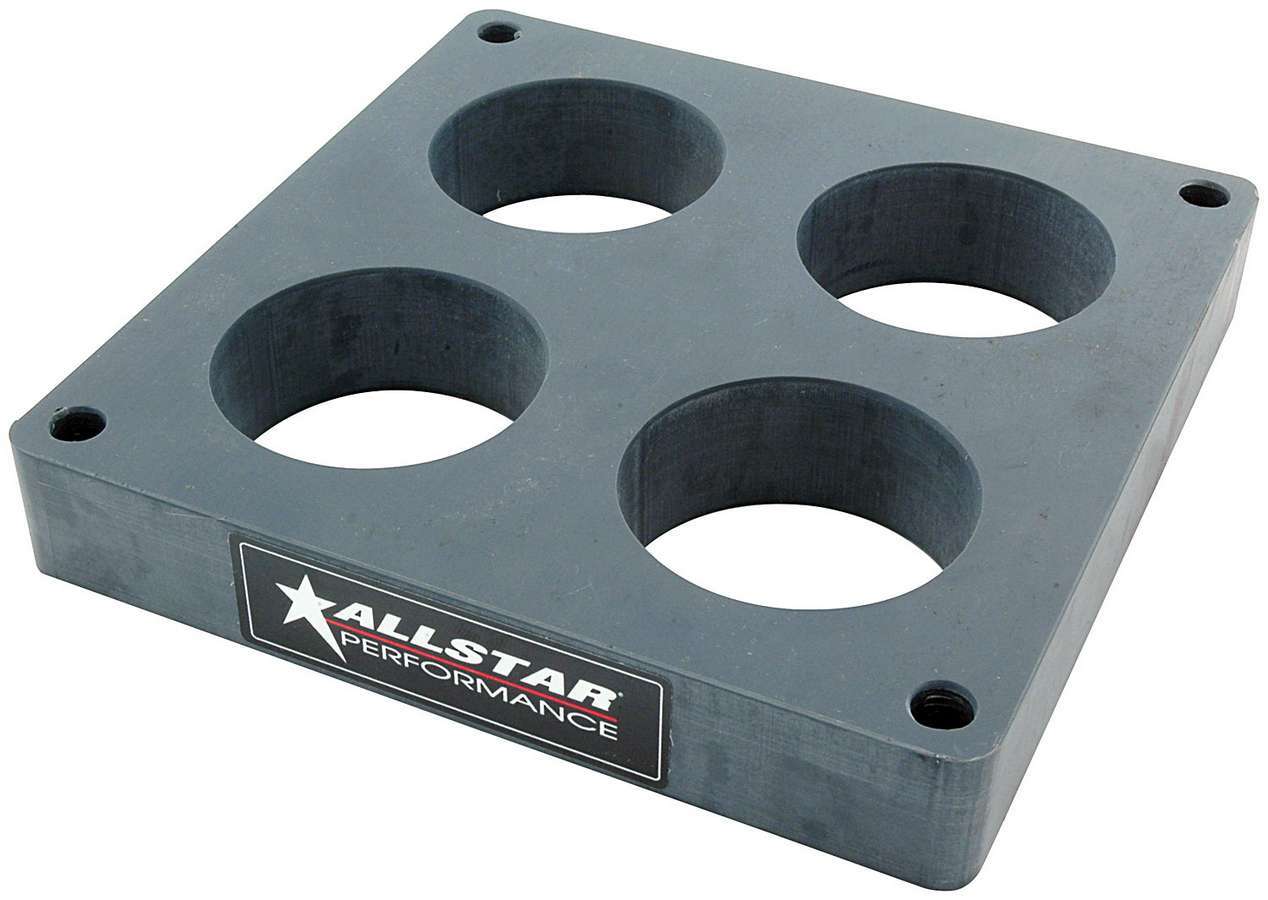 ALLSTAR PERFORMANCE Carb Spacer 4500 4 Hole 1.00in ALLSTAR PERFORMANCE