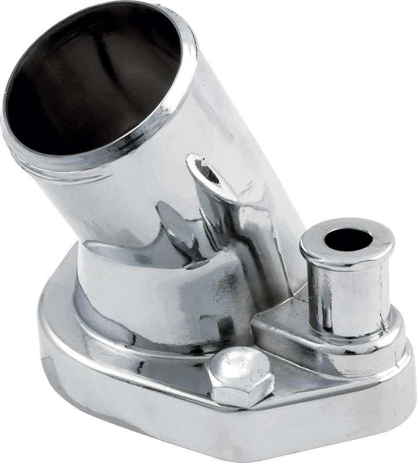 ALLSTAR PERFORMANCE SBF Water Neck 45 Deg Chrome ALLSTAR PERFORMANCE