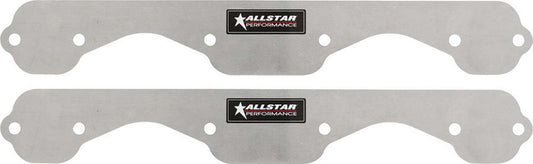 ALLSTAR PERFORMANCE Exhaust Block Off Plates SBC Std 1pc Aluminum ALLSTAR PERFORMANCE