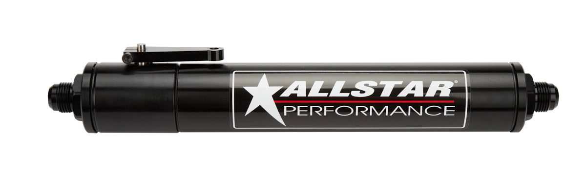 ALLSTAR PERFORMANCE Fuel Filter w/ Shut Off 6AN No Element ALLSTAR PERFORMANCE