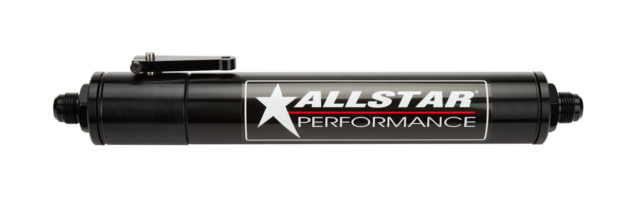 ALLSTAR PERFORMANCE Fuel Filter w/ Shut Off 8AN No Element ALLSTAR PERFORMANCE