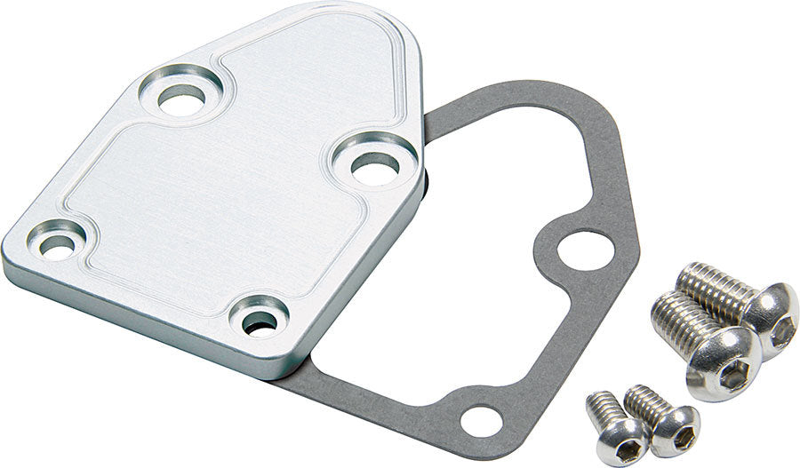 ALLSTAR PERFORMANCE SBC F/P Block Off Plate Clear ALLSTAR PERFORMANCE