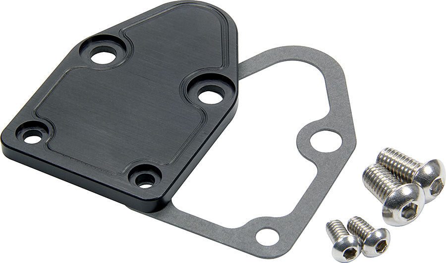 ALLSTAR PERFORMANCE SBC F/P Block Off Plate Black ALLSTAR PERFORMANCE