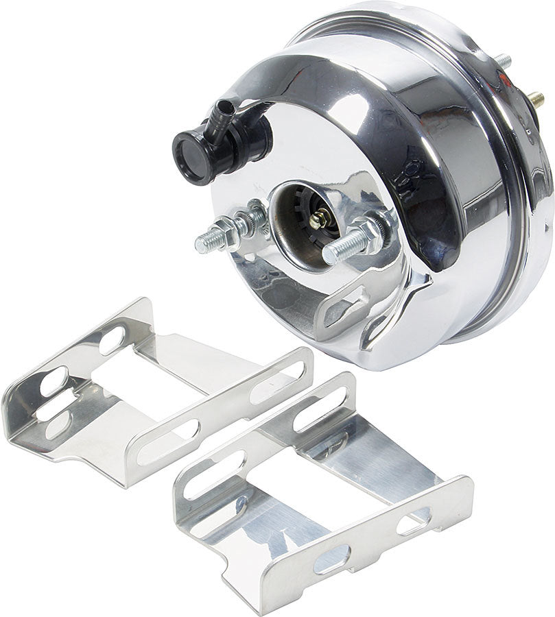 ALLSTAR PERFORMANCE Power Brake Booster 7in 55-64 GM Chrome ALLSTAR PERFORMANCE