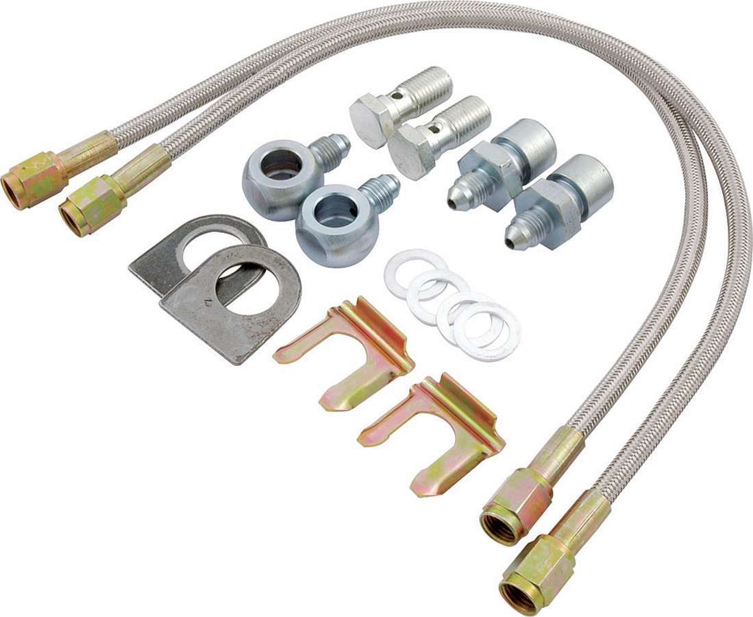 ALLSTAR PERFORMANCE Brake Hose Kit Metric GM ALLSTAR PERFORMANCE