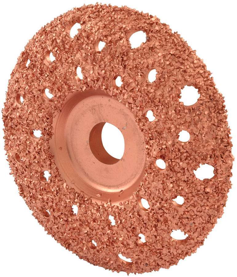 ALLSTAR PERFORMANCE Grinding Disc Rounded 4in 23 Grit 5/8in Arbor ALLSTAR PERFORMANCE