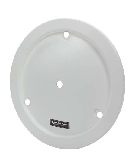 ALLSTAR PERFORMANCE Wheel Cover No Hardware White ALLSTAR PERFORMANCE