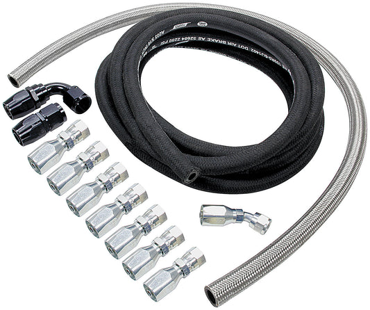 ALLSTAR PERFORMANCE Power Steering Hose Kit Rack Front ALLSTAR PERFORMANCE