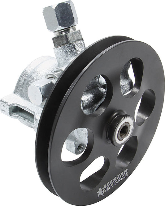 ALLSTAR PERFORMANCE Power Steering Pump with 1/2in Wide Pulley ALLSTAR PERFORMANCE