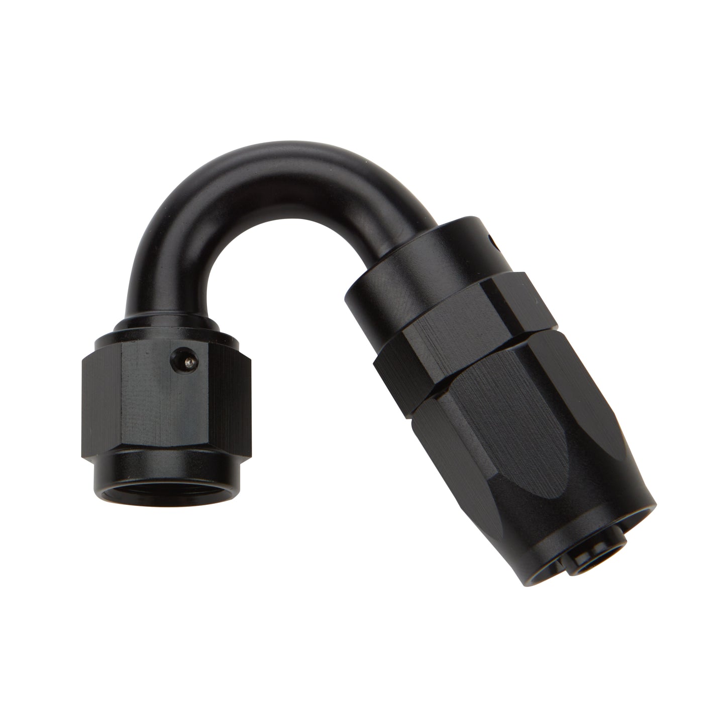 ALLSTAR PERFORMANCE Reusable Hose End Black 150 Deg Elbow -8 ALLSTAR PERFORMANCE