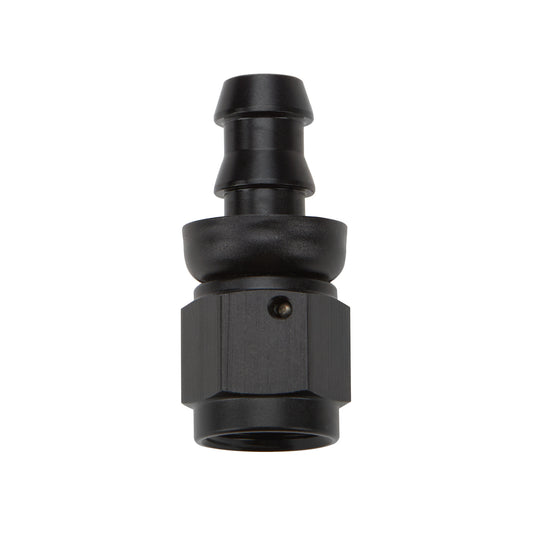 ALLSTAR PERFORMANCE Pushlock Hose End Black Straight -4 ALLSTAR PERFORMANCE