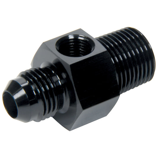 ALLSTAR PERFORMANCE Gauge Adapter 3/8in NPT x -6 Male x 1/8in NPT ALLSTAR PERFORMANCE