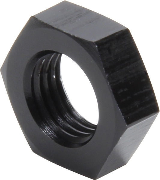 ALLSTAR PERFORMANCE Bulkhead Nuts Black -4 Black 10pk ALLSTAR PERFORMANCE