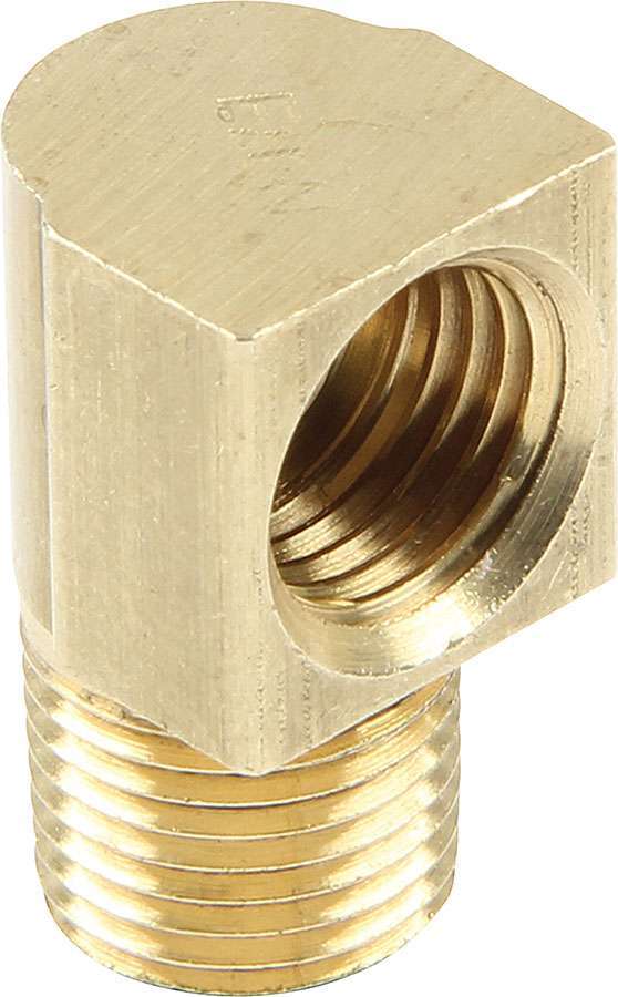 ALLSTAR PERFORMANCE Adapter Fittings 1/8 NPT to 3/16 90 Deg 4pk ALLSTAR PERFORMANCE