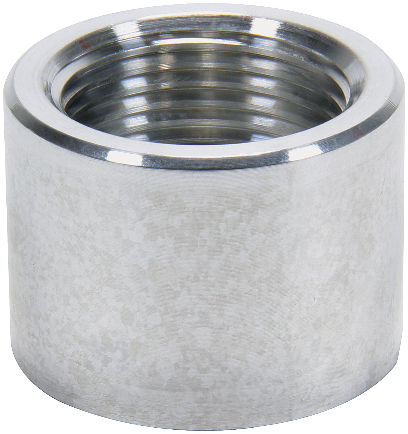 ALLSTAR PERFORMANCE NPT Female Weld Bung 1/2in-14 Aluminum ALLSTAR PERFORMANCE