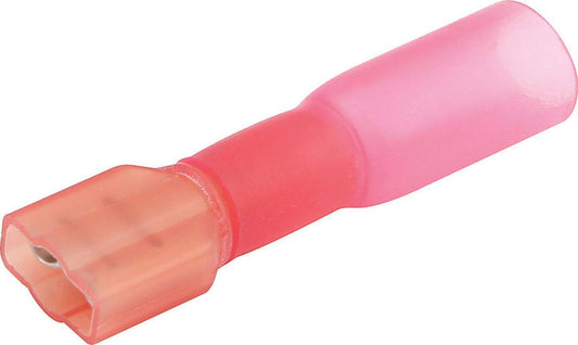 ALLSTAR PERFORMANCE Blade Terminal Female Heat Shrink 22-18 10pk ALLSTAR PERFORMANCE