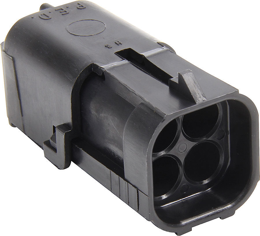 ALLSTAR PERFORMANCE 4 Pin Weather Pack Square Shroud Housing 10 ALLSTAR PERFORMANCE