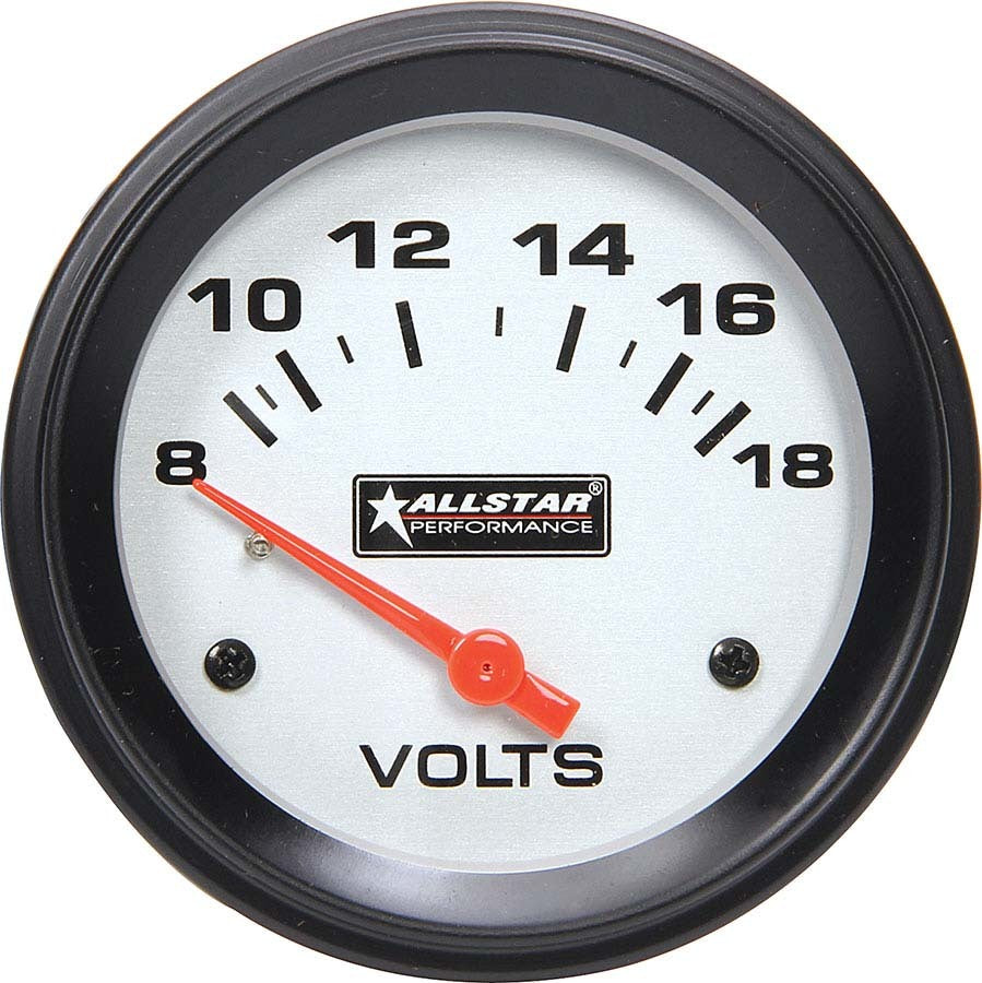 ALLSTAR PERFORMANCE Volt Gauge 8-18V ALLSTAR PERFORMANCE