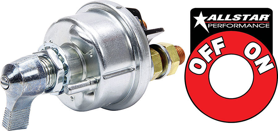 ALLSTAR PERFORMANCE Battery Disc. Switch 300amp for Alternator ALLSTAR PERFORMANCE