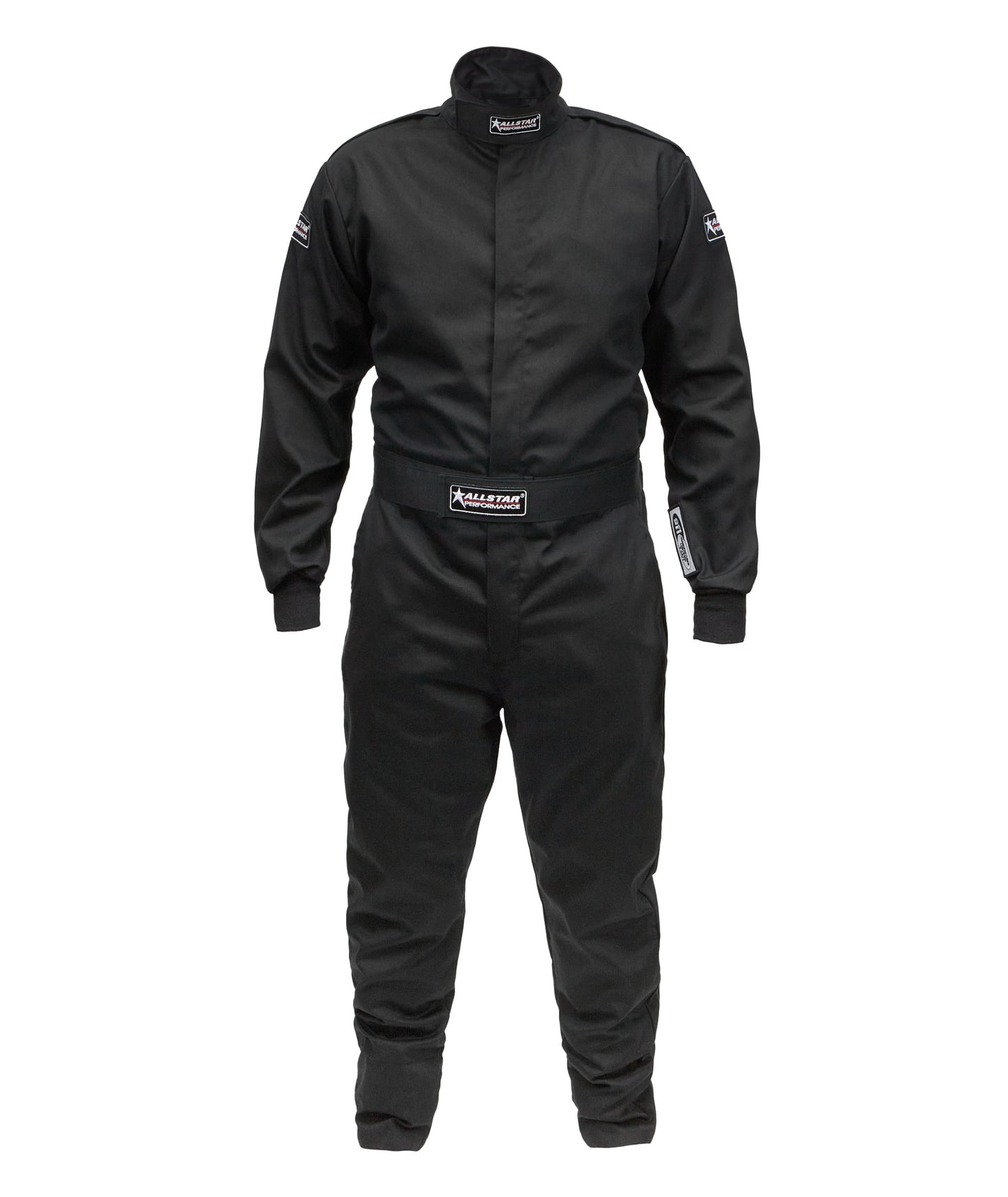 ALLSTAR PERFORMANCE Racing Suit SFI 3.2A/1 S/L Black Small ALLSTAR PERFORMANCE