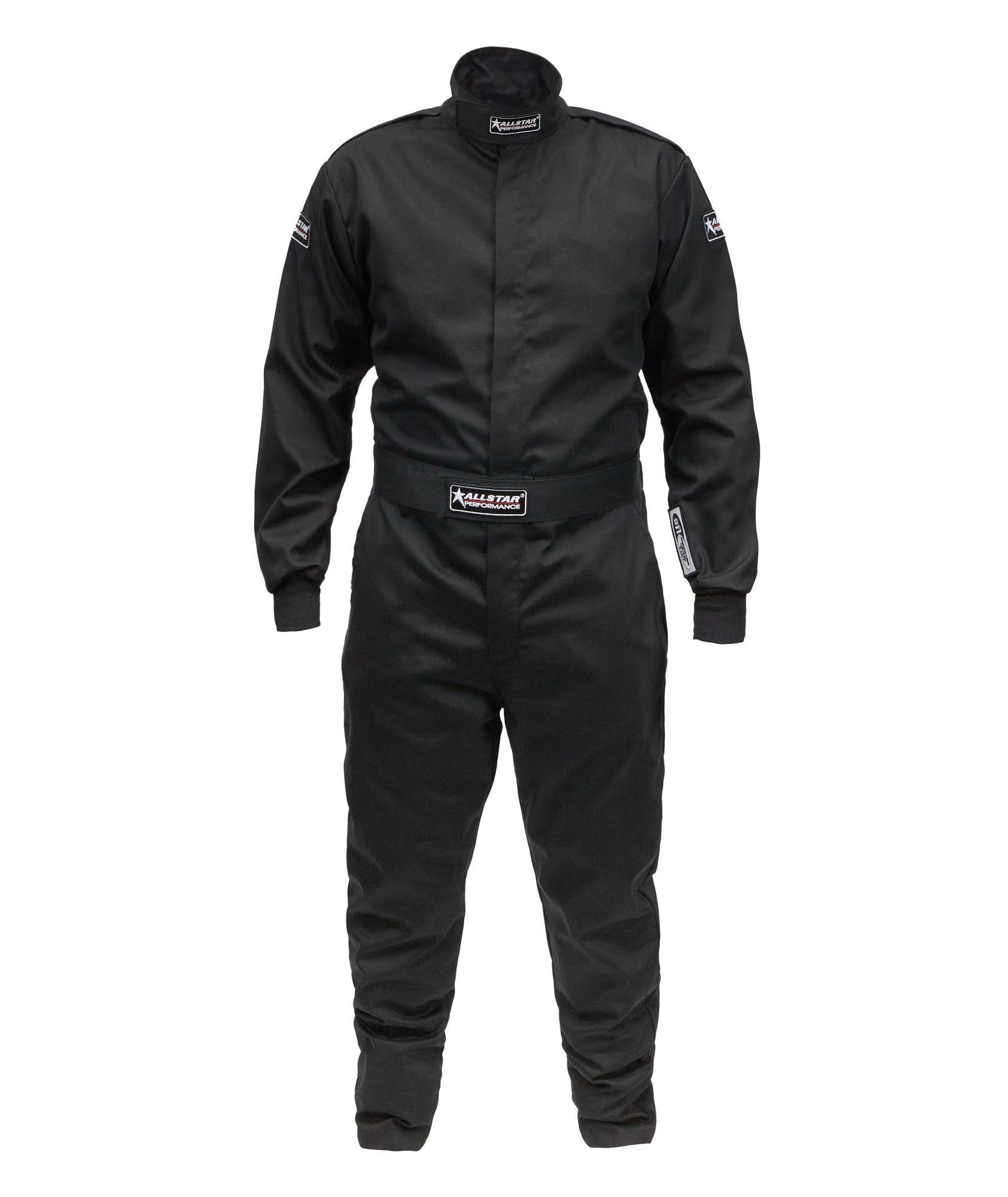 ALLSTAR PERFORMANCE Racing Suit SFI 3.2A/1 S/L Black Large ALLSTAR PERFORMANCE