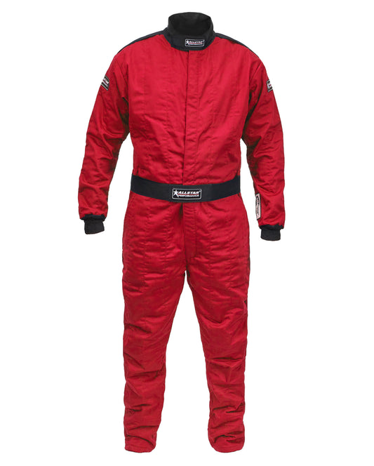 ALLSTAR PERFORMANCE Racing Suit SFI 3.2A/5 M/L Red Large ALLSTAR PERFORMANCE