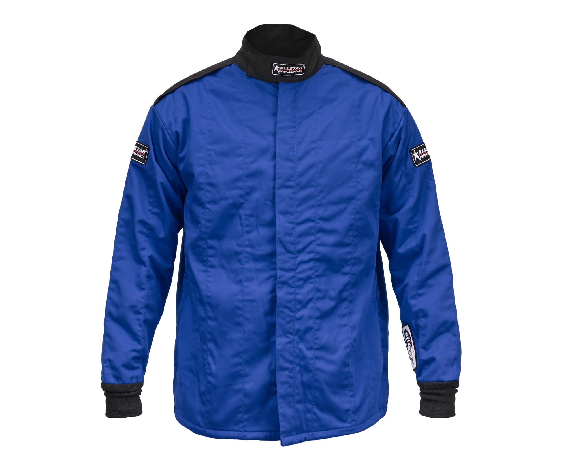 ALLSTAR PERFORMANCE Racing Jacket SFI 3.2A/5 M/L Blue Small ALLSTAR PERFORMANCE