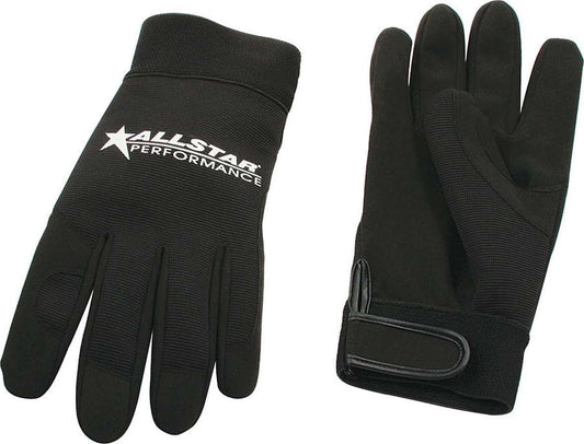 ALLSTAR PERFORMANCE Allstar Gloves Blk Med Crew Gloves ALLSTAR PERFORMANCE