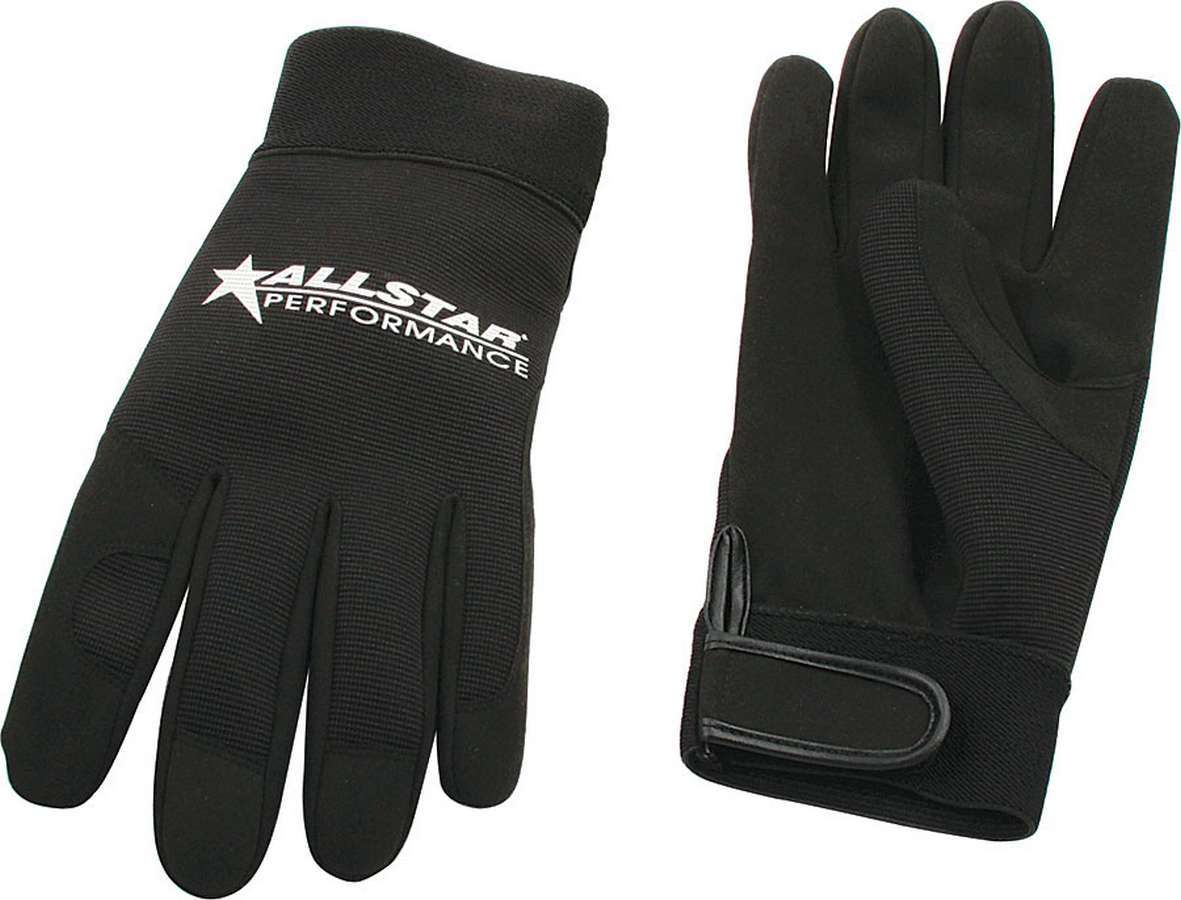 ALLSTAR PERFORMANCE Allstar Gloves Blk Lg Crew Gloves ALLSTAR PERFORMANCE