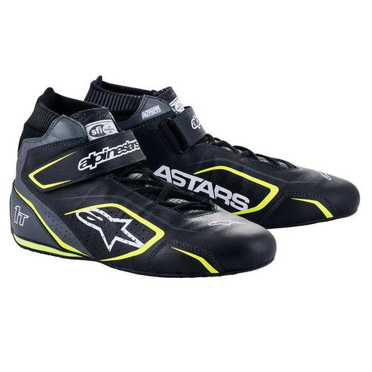 ALPINESTARS USA Shoe Tech-1T V3 Black / Flu Yellow Size 10.5 ALPINESTARS USA