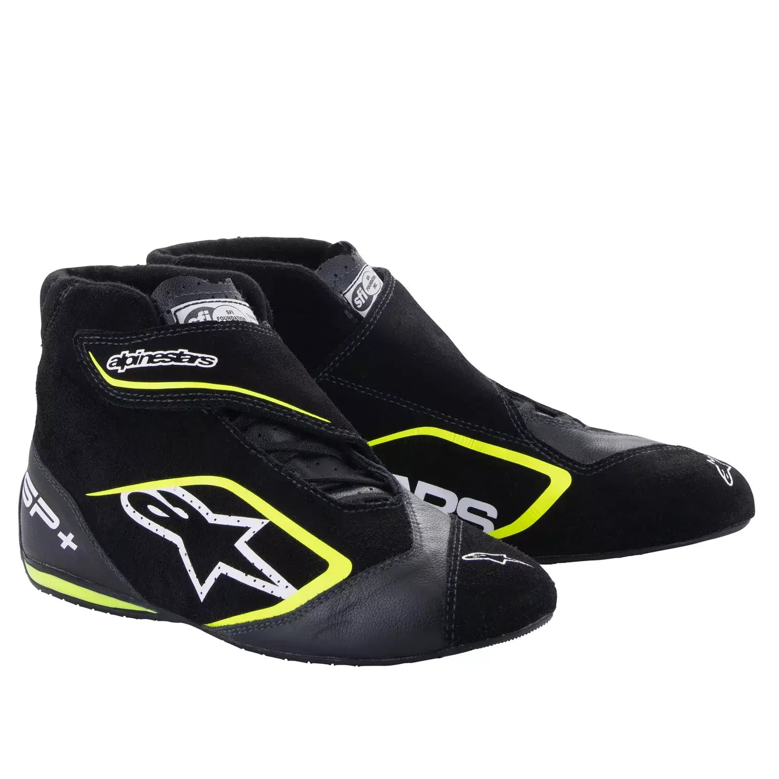 ALPINESTARS USA Shoes SP+ Black / Yellow Flou 10.5 ALPINESTARS USA