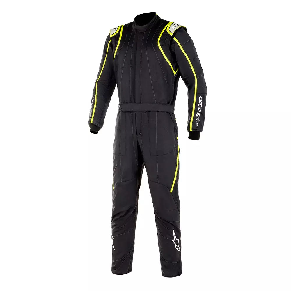 ALPINESTARS USA Suit GP Race V2 Black / Yellow Medium / Large ALPINESTARS USA