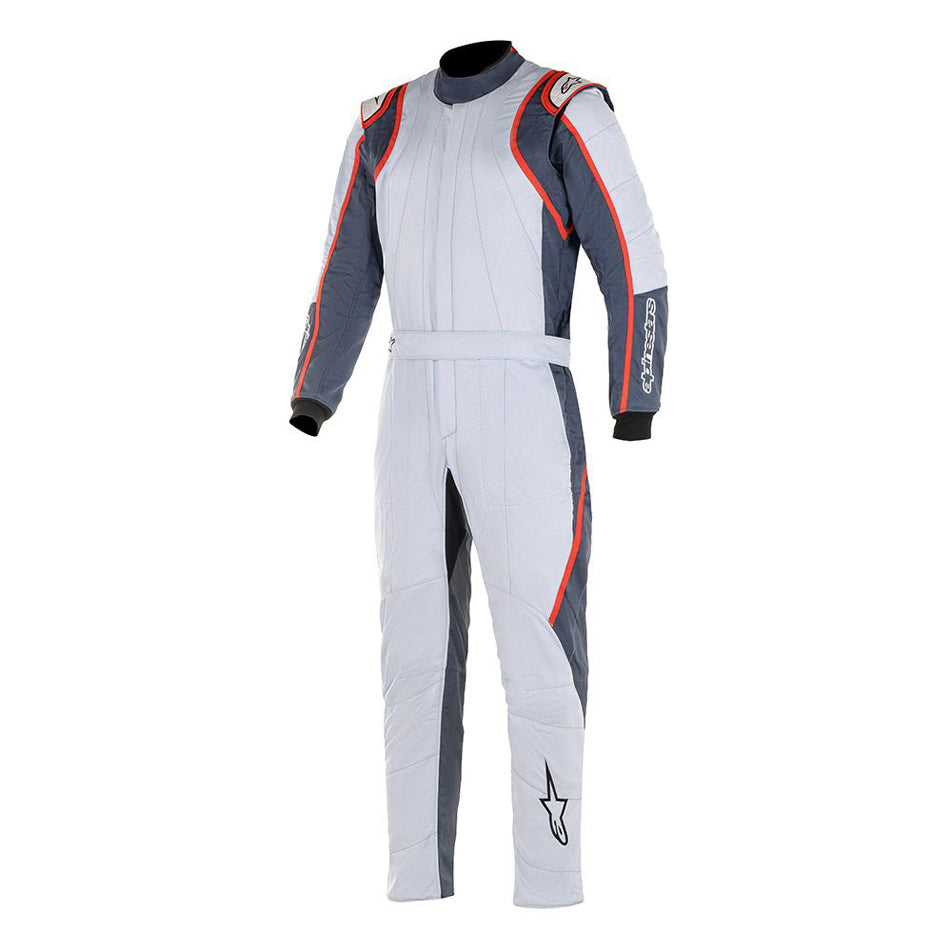 ALPINESTARS USA Suit GP Race V2 Silver / gray Red Large / X-Large ALPINESTARS USA