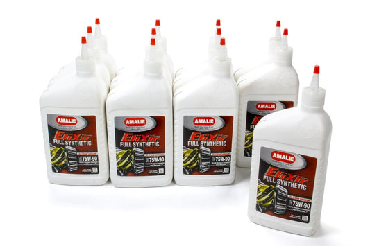 AMALIE Elixir Full Syn GL-5 75w 90 Gear Oil Case 12x1Qt AMALIE