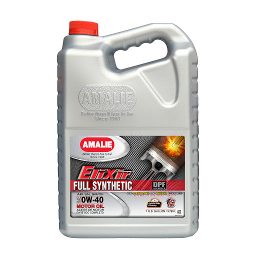 AMALIE Elixir Full Synthetic 0w40 Oil 1 Gallon AMALIE