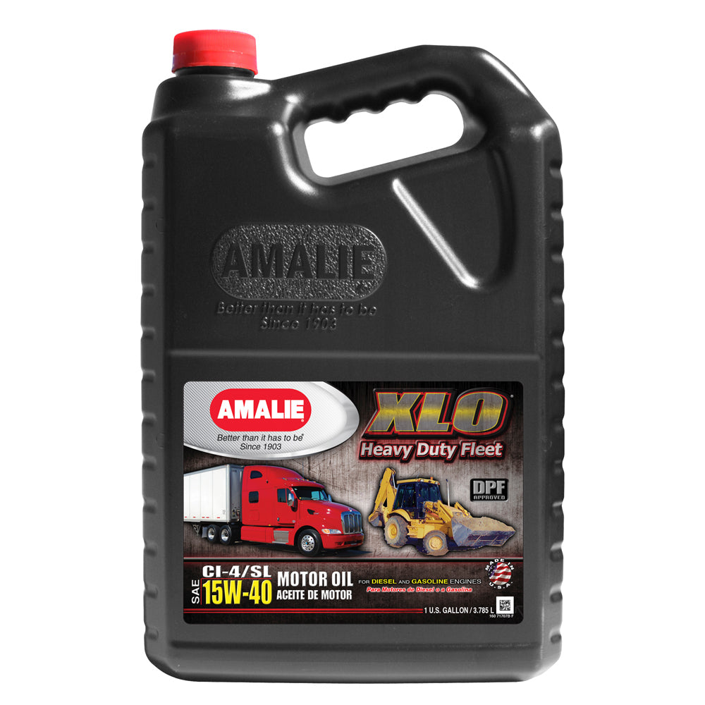 AMALIE XLO Heavy Duty Fleet Oil 15w40 Case 1 Gallon AMALIE