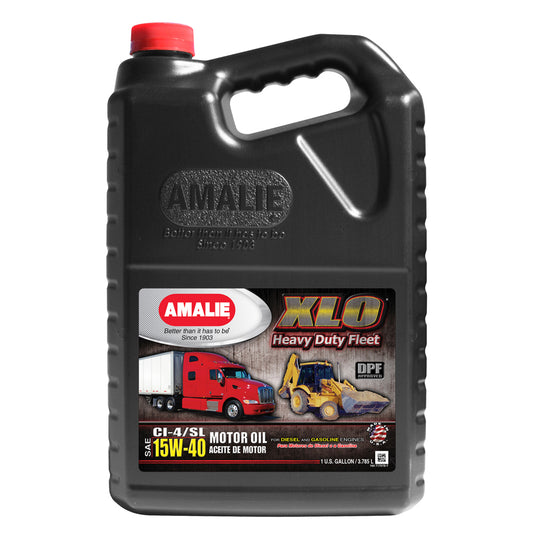 AMALIE XLO Heavy Duty Fleet Oil 15w40 Case 1 Gallon AMALIE