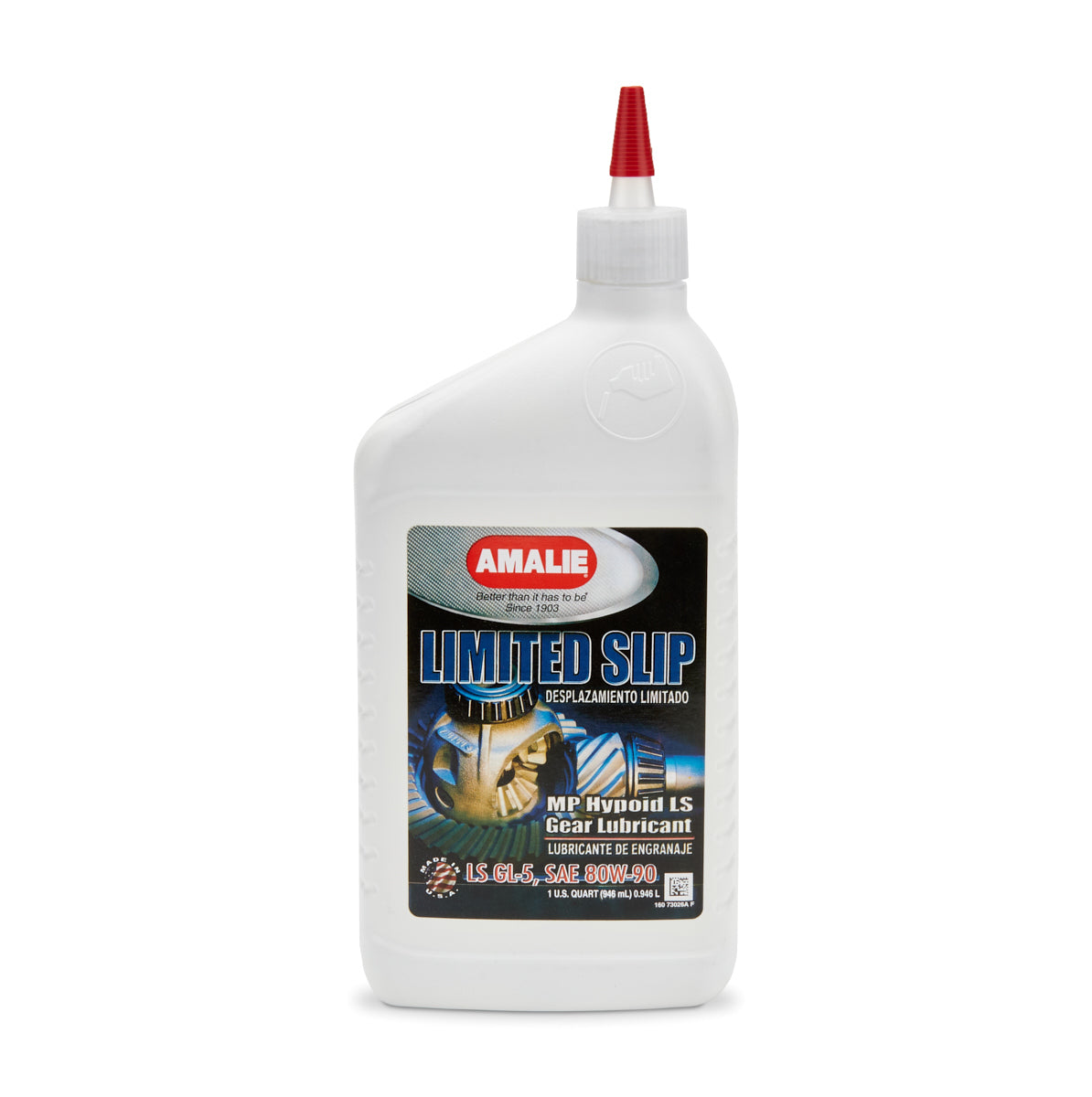 AMALIE Limited Slip MP GL-5 80w 90 Gear Oil 1Qt AMALIE