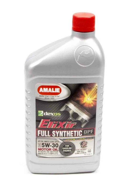 AMALIE Elixir Full Synthetic 5w30 Oil 1Qt AMALIE