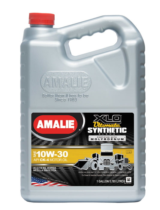 AMALIE XLO Ultimate Synthetic Blend 10w30 Case 1 Gal AMALIE