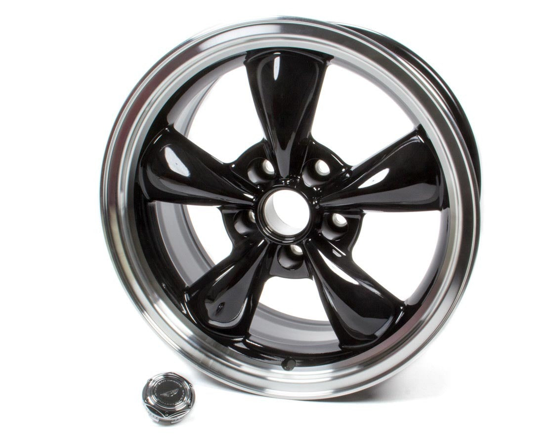 AMERICAN RACING WHEELS 17x8 Torq Thrust M Wheel Gloss Black Machined Lip AMERICAN RACING WHEELS