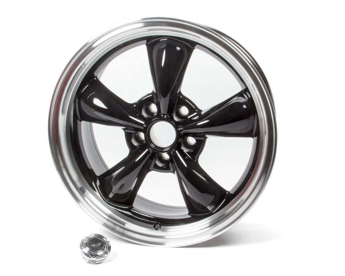 AMERICAN RACING WHEELS 18x8 Torq Thrust M Wheel Gloss Black Machined Lip AMERICAN RACING WHEELS